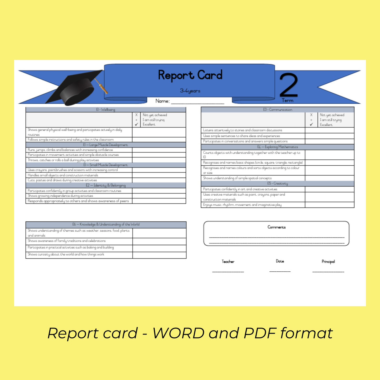 3–4 Year Old Preschool Curriculum – Term 2 (ELDA Aligned 2026)