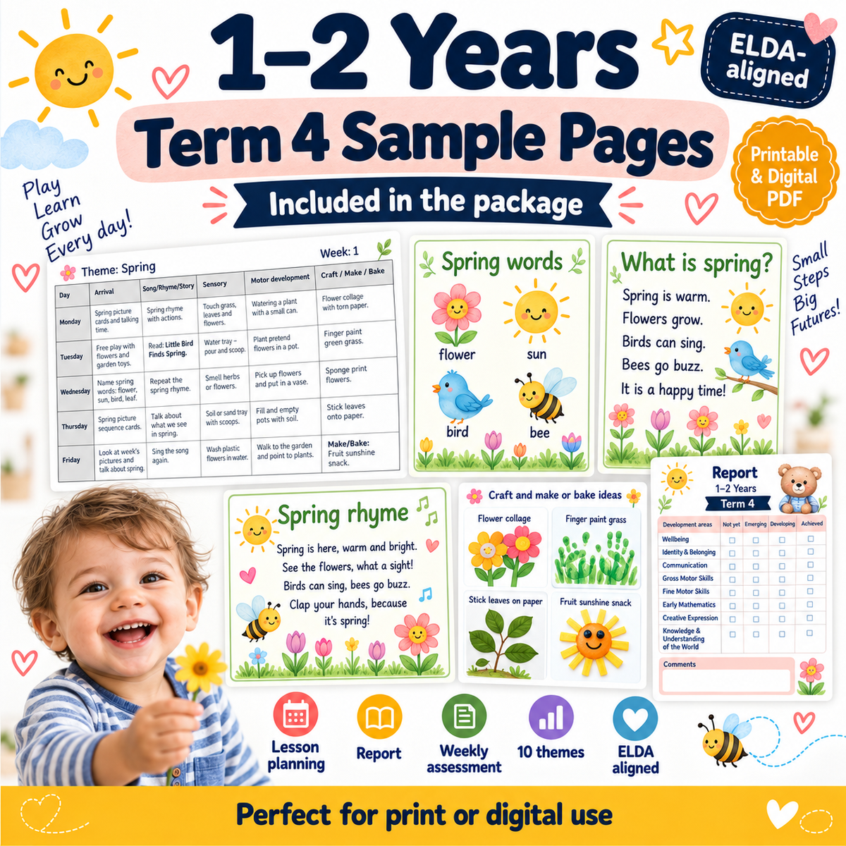 1–2 Year Term 4 Package – English