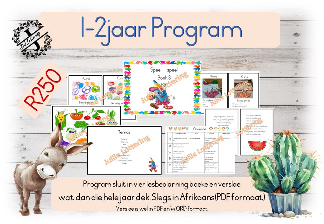1–2 Jaar Program – Afrikaans (Drukbare PDF)