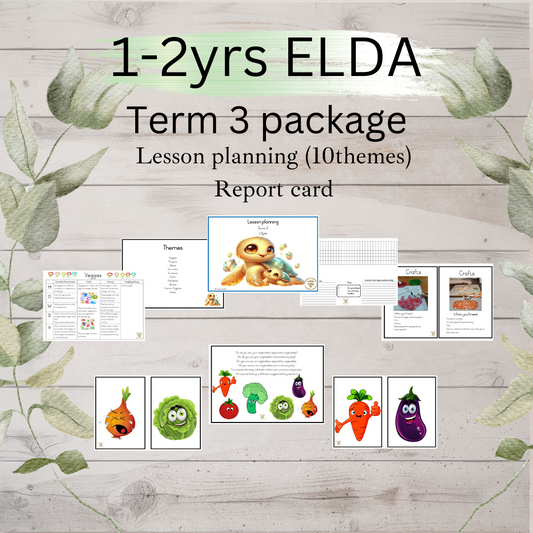 1–2 Years ELDA Package – Term 3 – English (2024)
