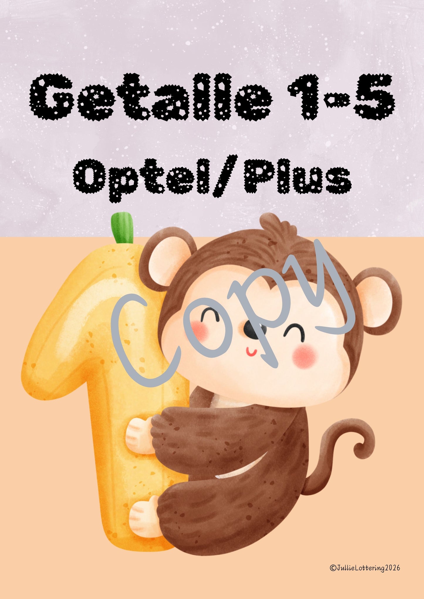 Graad R Getalle 1–5 Werkboek (Afrikaans) | Printbare PDF – 2026
