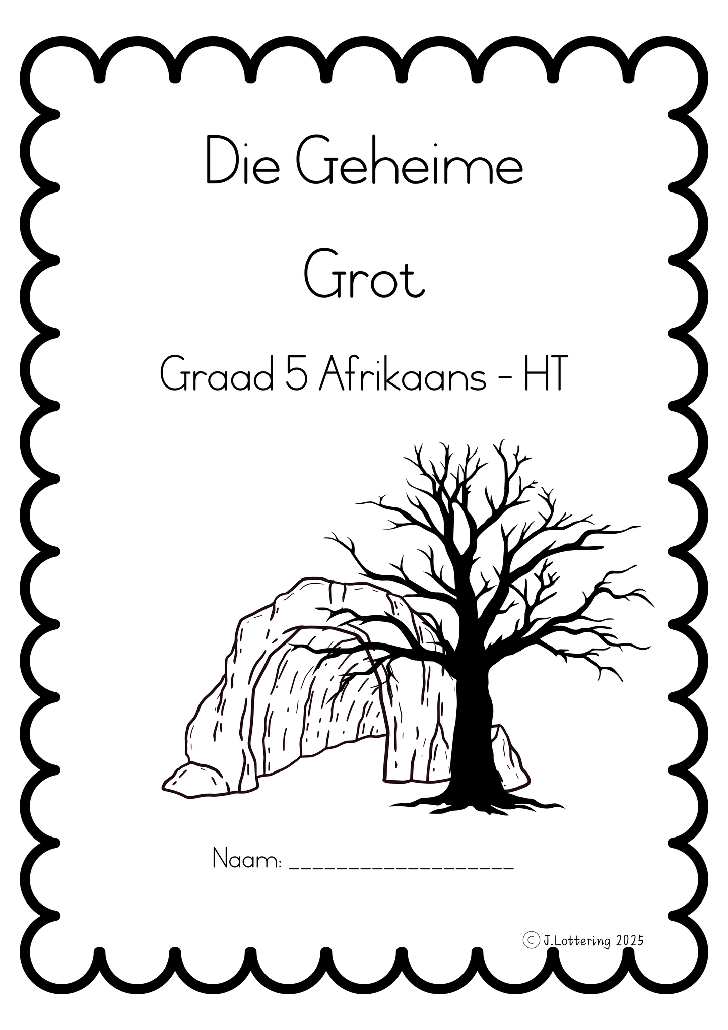 Begripslees Afrikaans HT - Graad 5
