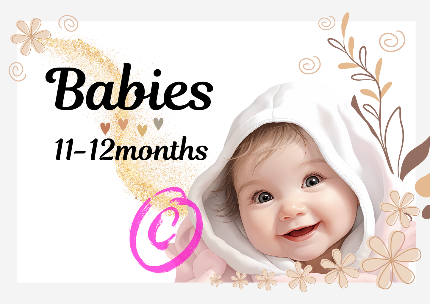 Baby Development Program 0–12 Months | Daily Activities & Milestones (PDF)