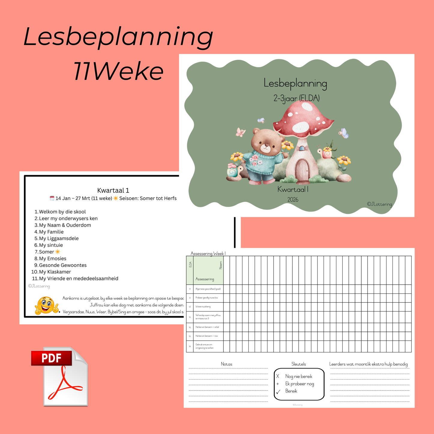 Term 1 Mega Bundle (2026) – 1–5 Years | ELDA-Aligned Lesson Plans, Workbooks & Reports