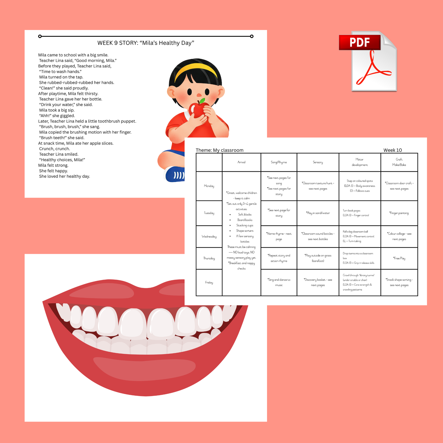 Term 1 Mega Bundle (2026) – 1–5 Years | ELDA-Aligned Lesson Plans, Workbooks & Reports