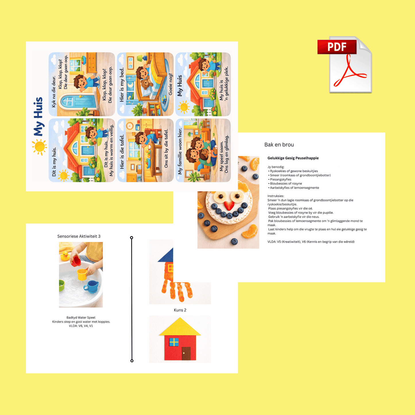 Peuter Kurrikulum (1–2 Jaar) – Kwartaal 2 ELDA Lesbeplanning | 12 Week Program