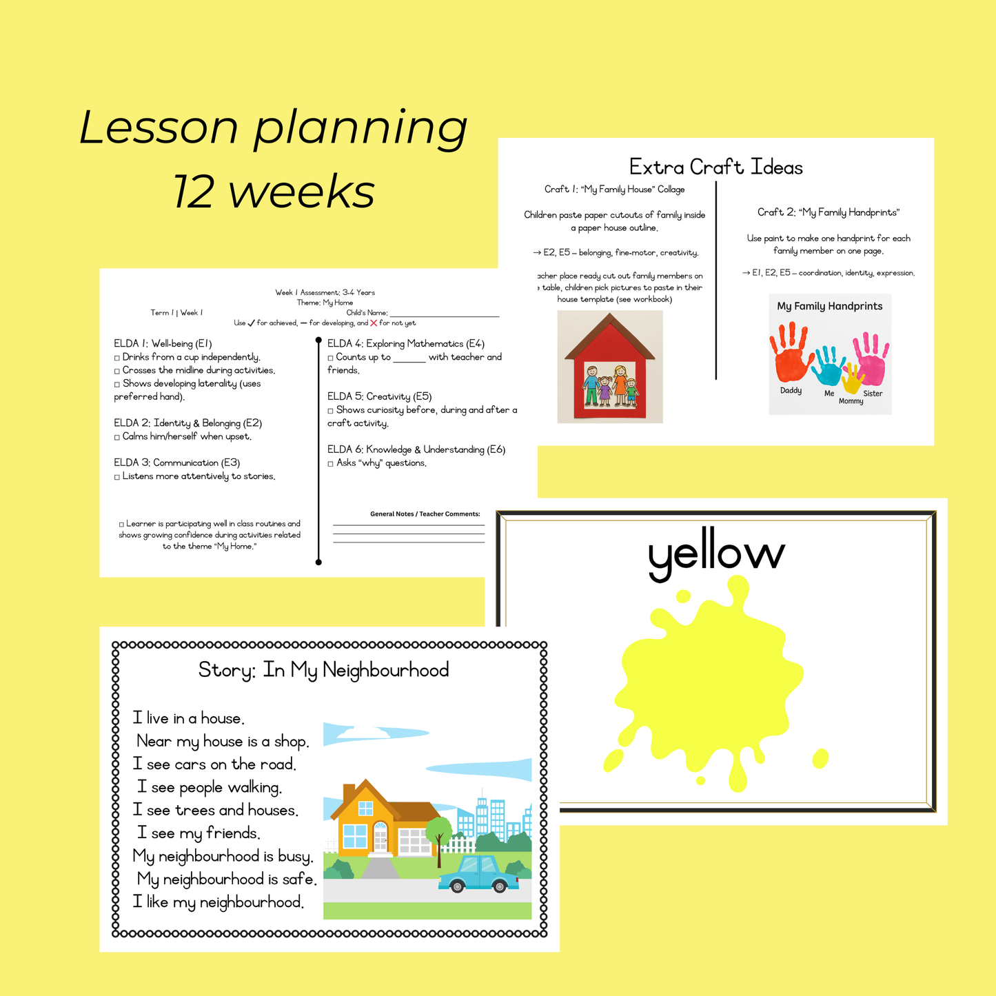 3–4 Year Old Preschool Curriculum – Term 2 (ELDA Aligned 2026)