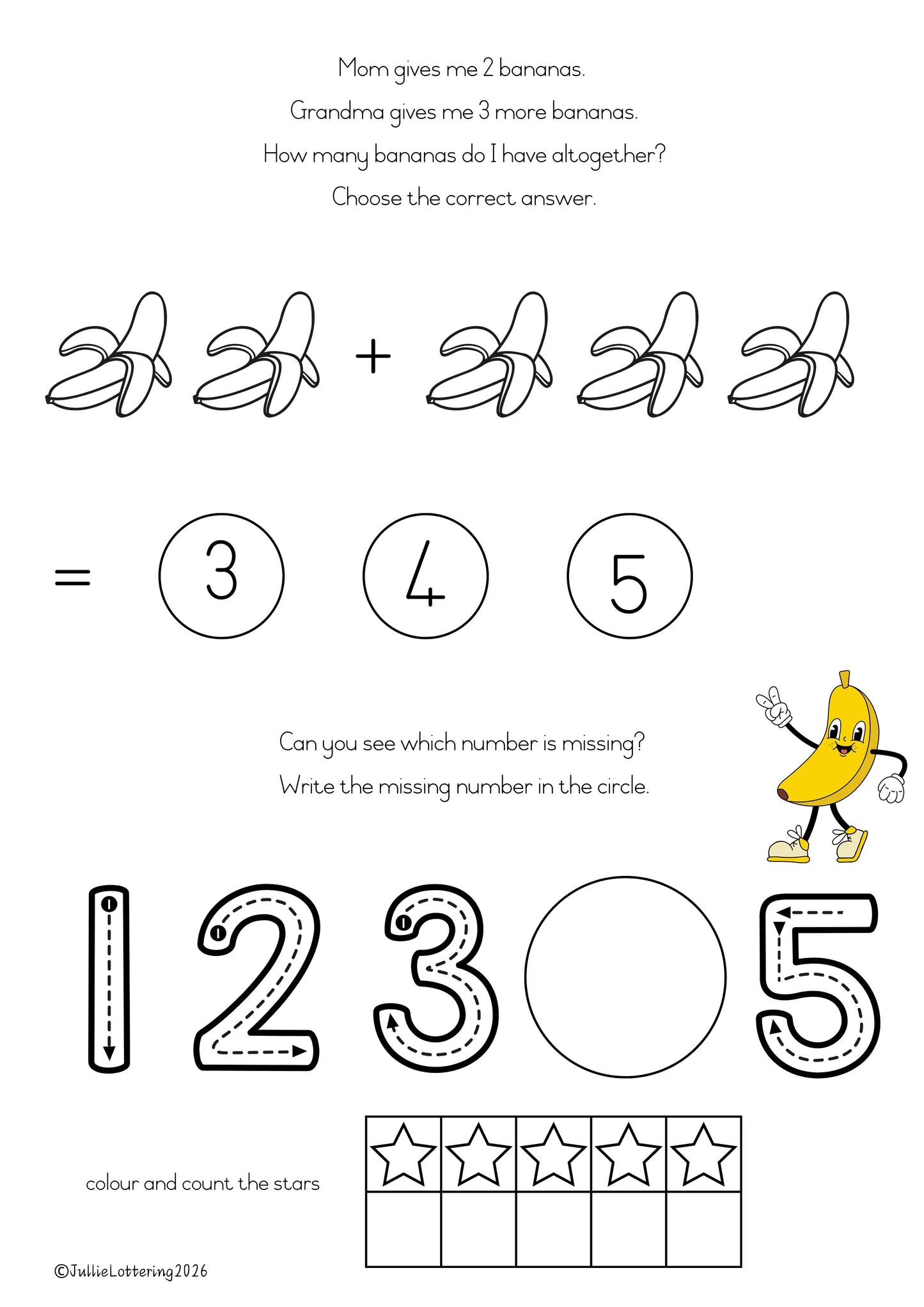 Adding with Numbers 1–5 – Workbook (PDF) 2026