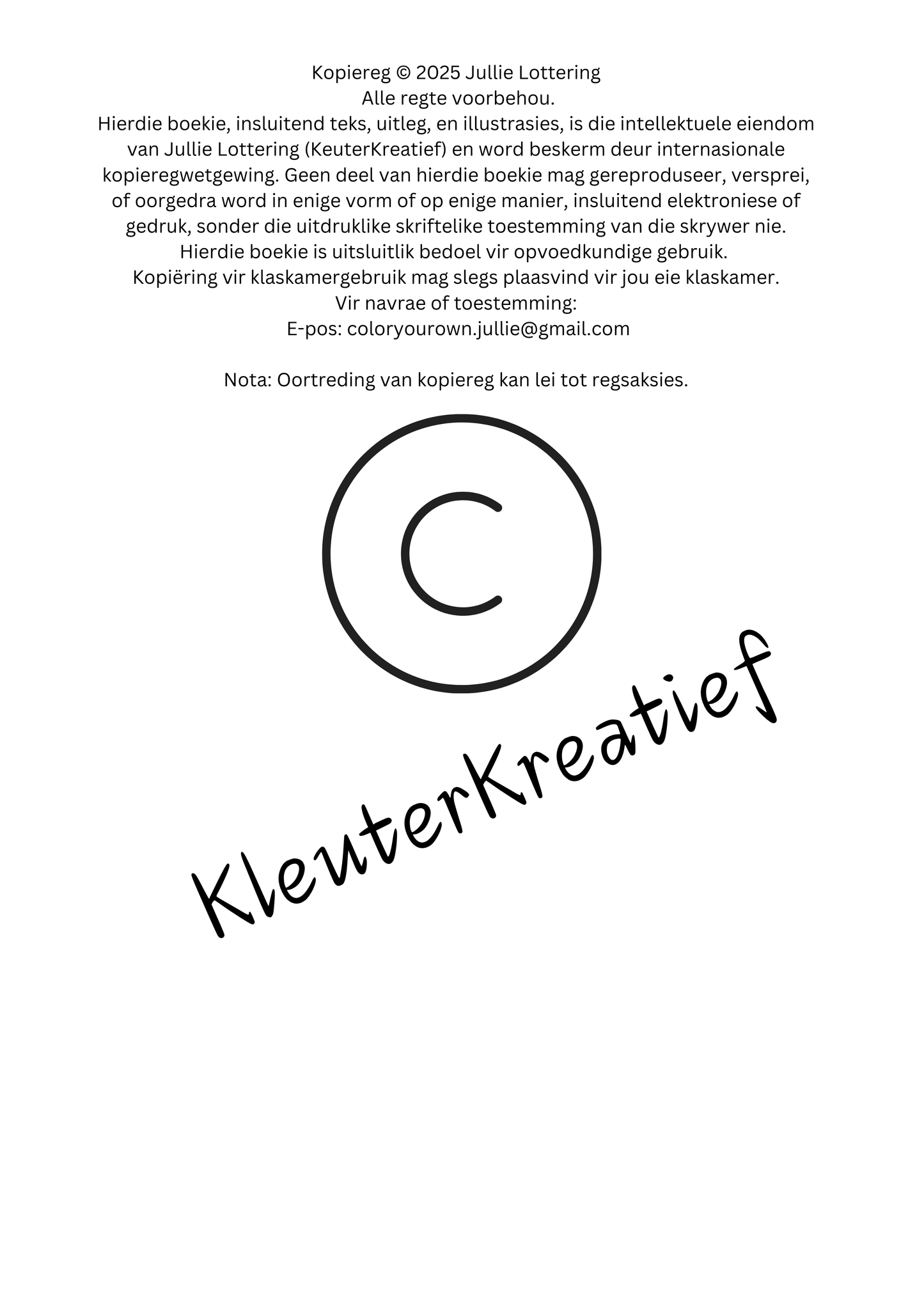 Begripslees Afrikaans HT - Graad 5