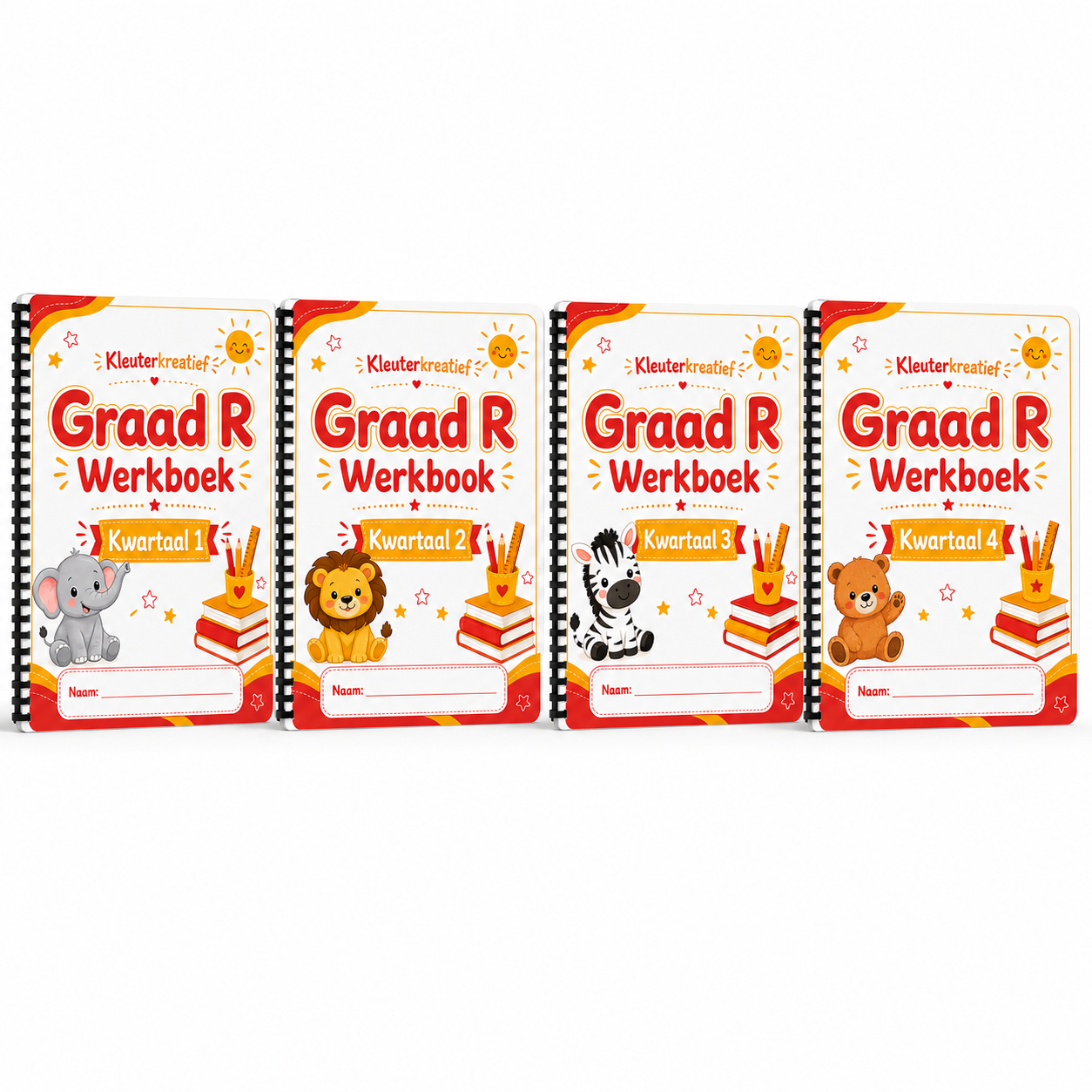 Graad R Gedrukte Werkboekstel - Afrikaans