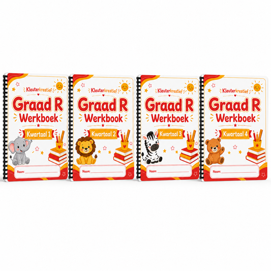 Graad R Gedrukte Werkboekstel - Afrikaans