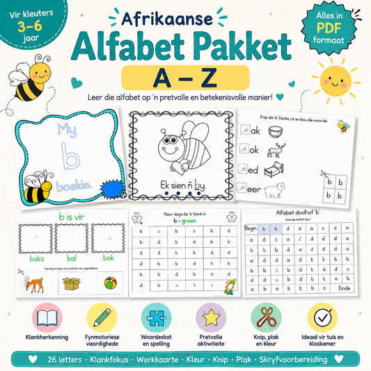 Alfabet pakket a-z