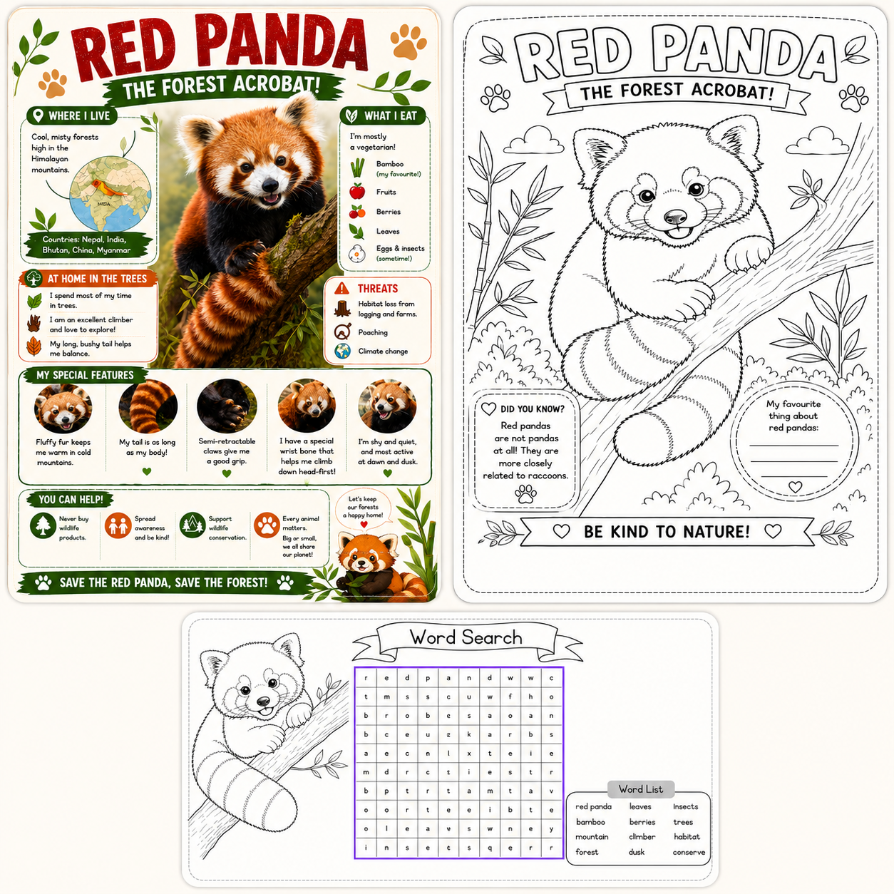My First Amazing Animals – Unit Study & Activity Book