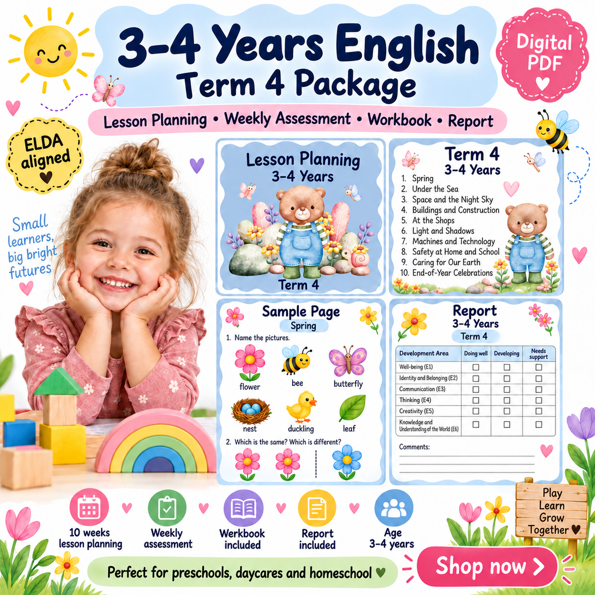 3–4 Year Term 4 Package – English