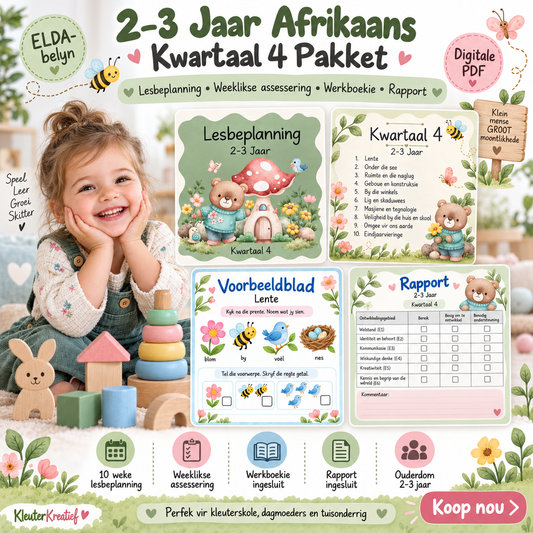 2–3 Jaar Term 4 Pakket – Afrikaans