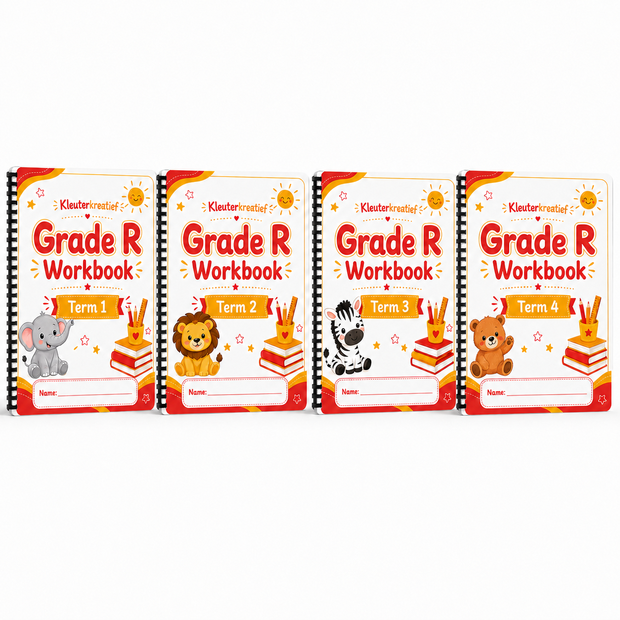 Grade R Workbook Bundle - Printed books English