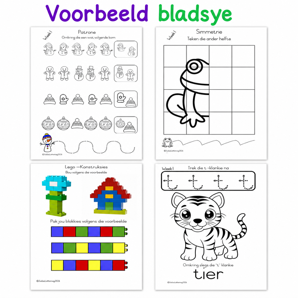 Graad R Gedrukte Werkboekstel - Afrikaans
