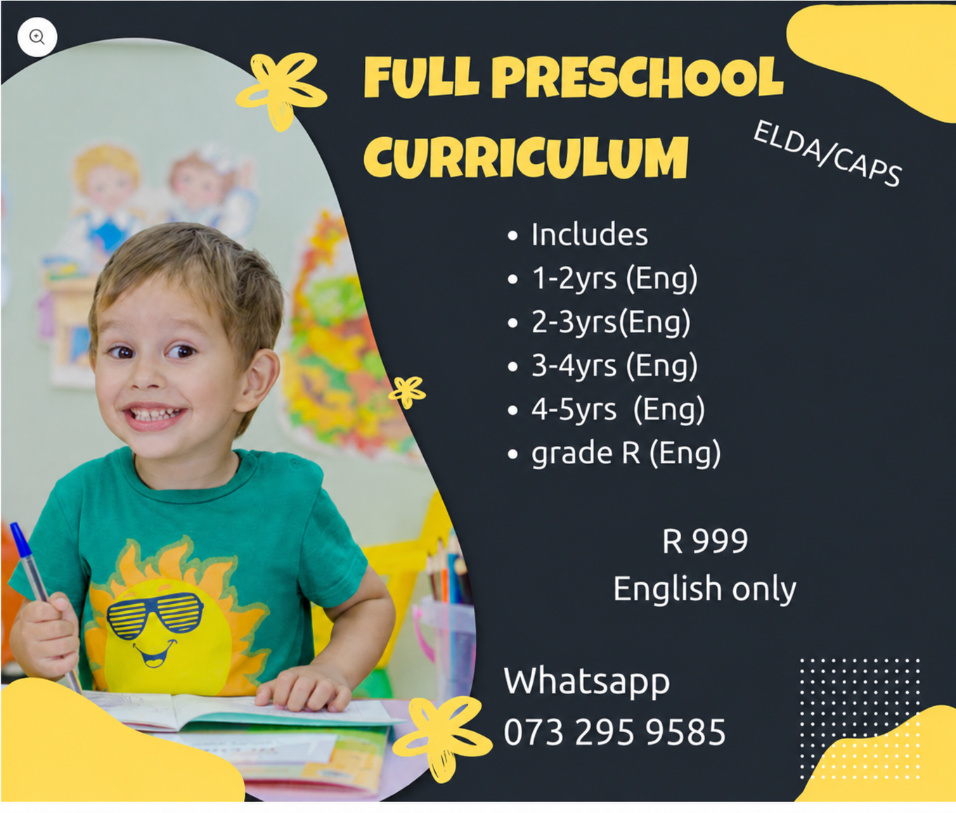 Complete Preschool Curriculum 2023/2024  English