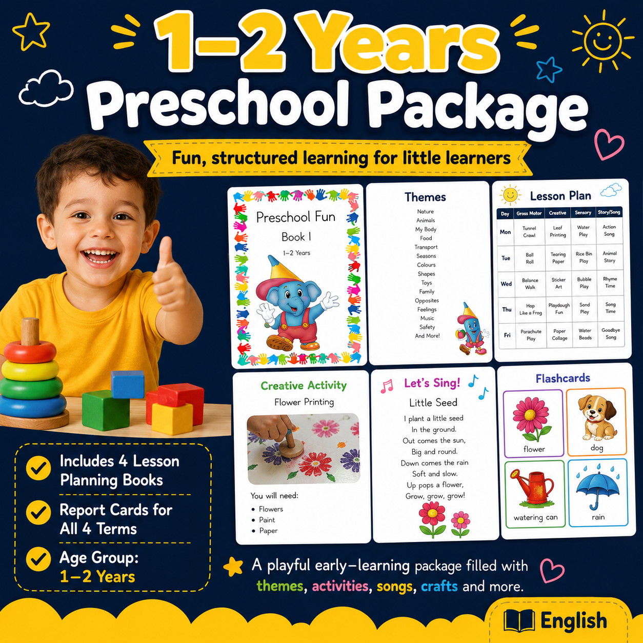 Complete Preschool Curriculum 2023/2024  English