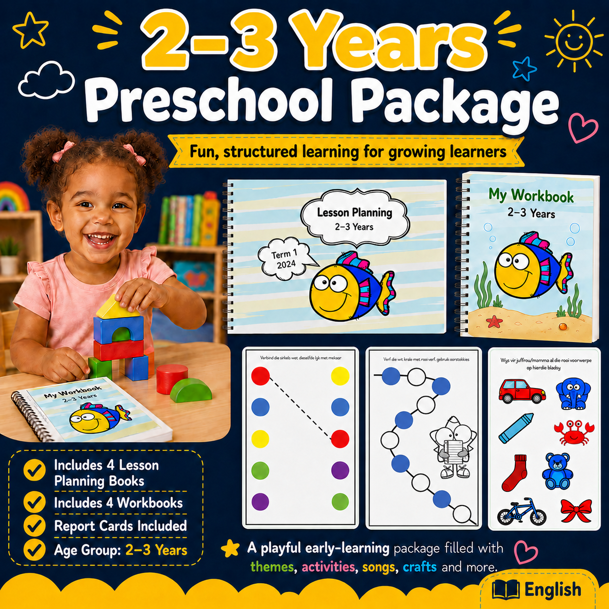Complete Preschool Curriculum 2023/2024  English
