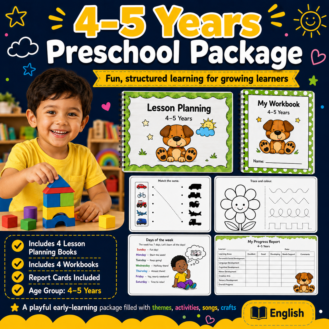 Complete Preschool Curriculum 2023/2024  English