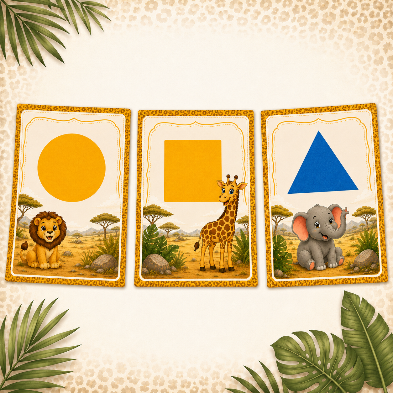 Safari Klas Dekor Bundel – Afrikaans