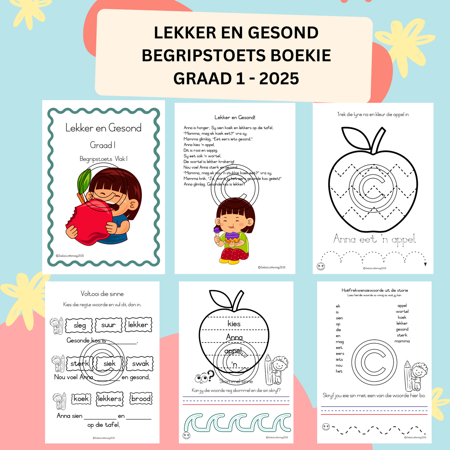 Lekker en Gesond Begripstoets Graad 1