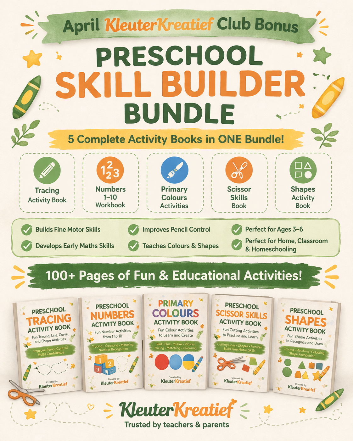 Preschool Skill Builder Bundle