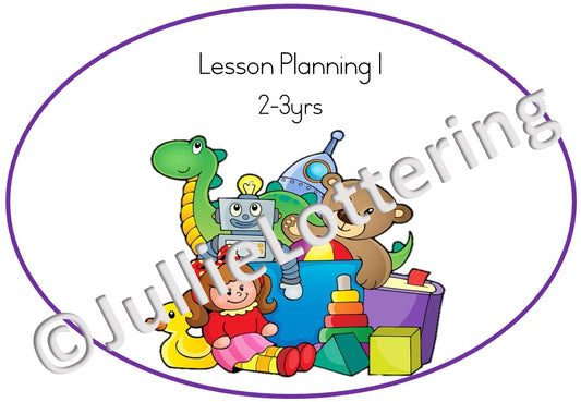 2–3 Years Lesson Plan – Term 1 – English (2020)