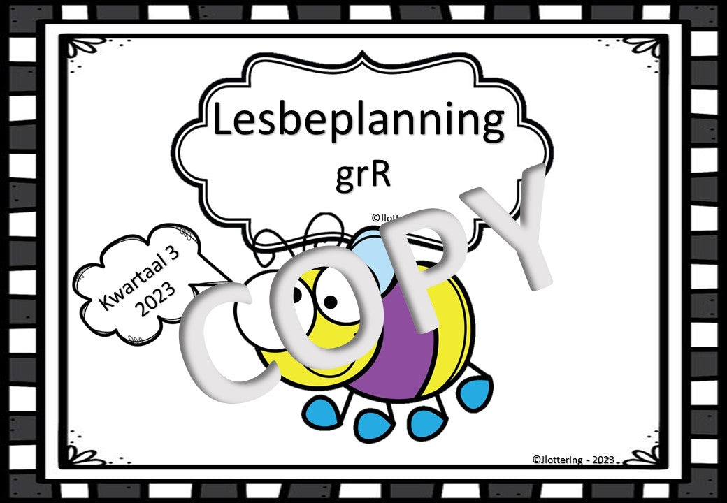 Graad R CAPS Volledige Jaar Kurrikulum (Afrikaans) – Kwartaal 1–4