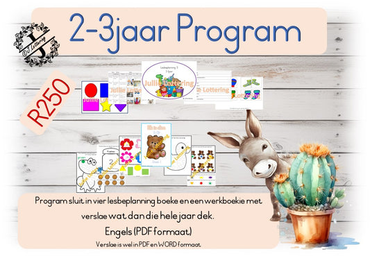2-3yrs Curriculum (Year package)