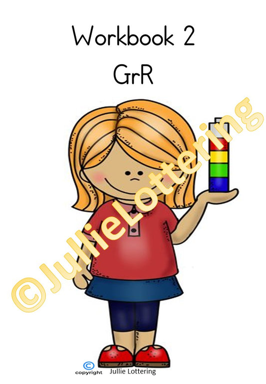 Grade R Workbook – Term 2 – English (Printable PDF)