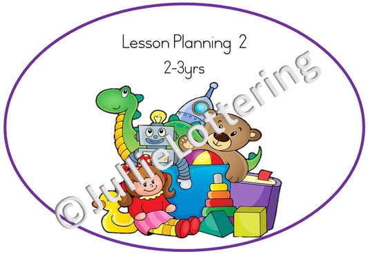 2–3 Years Lesson Plan – Term 2 – English (Printable PDF)