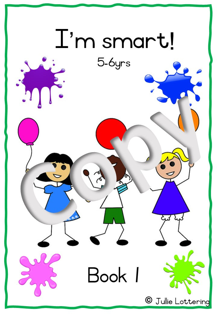 I’m Smart Workbook 1 – Grade R – English (Printable PDF)