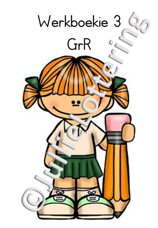 Graad R Werkboekie – Kwartaal 3 – Afrikaans (Drukbare PDF)