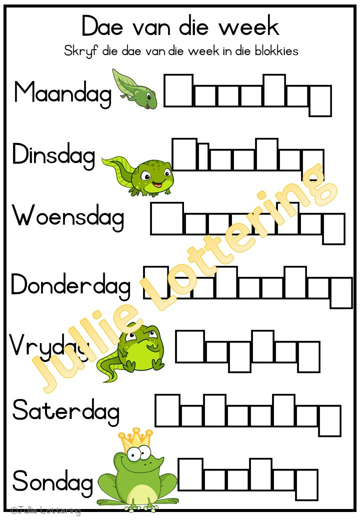 Ek is Slim Werkboekie 1 – Graad 1 – Afrikaans (Drukbare PDF)